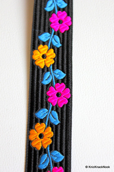 Black Fabric Trim